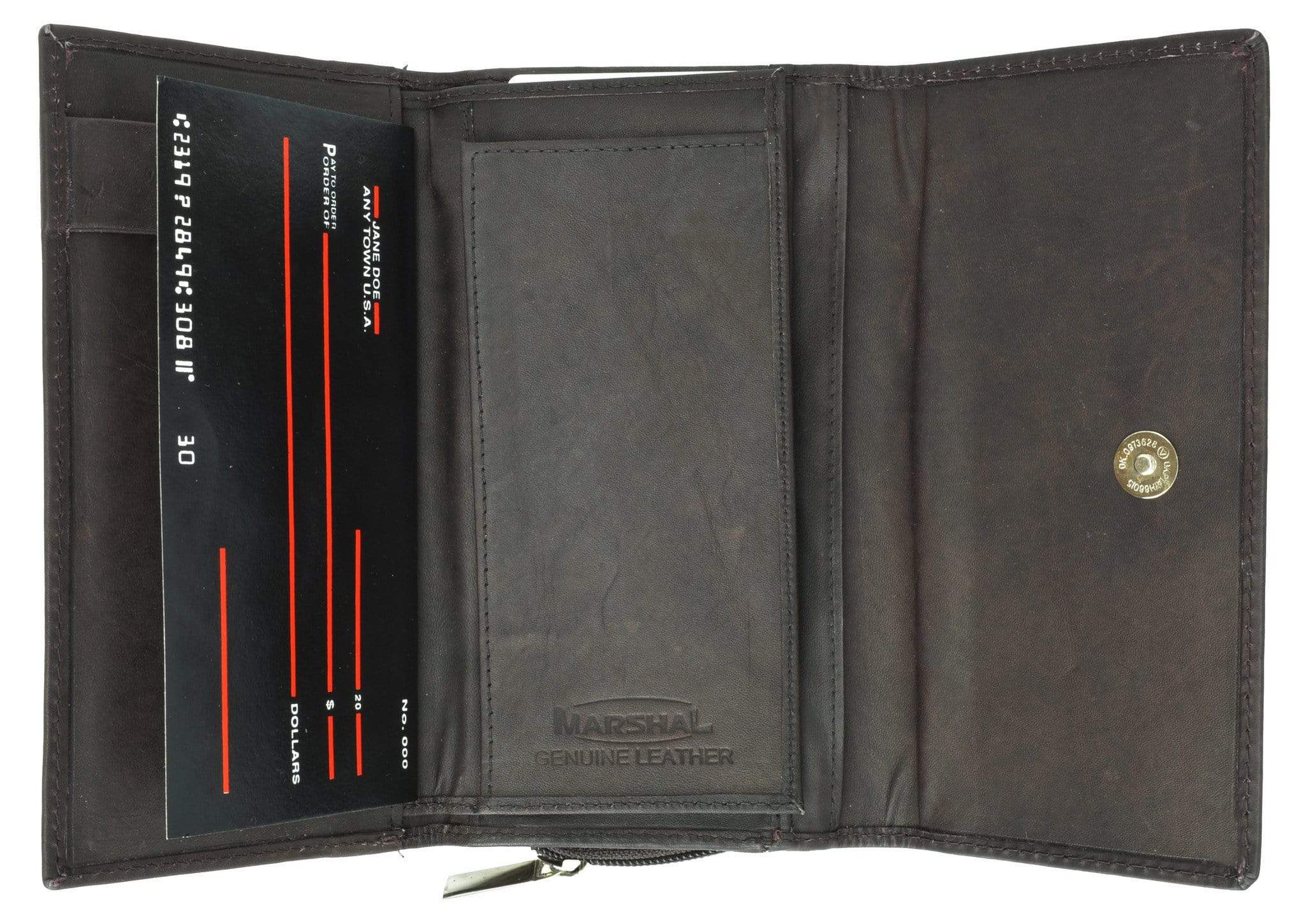 multiple checkbook holder wallet