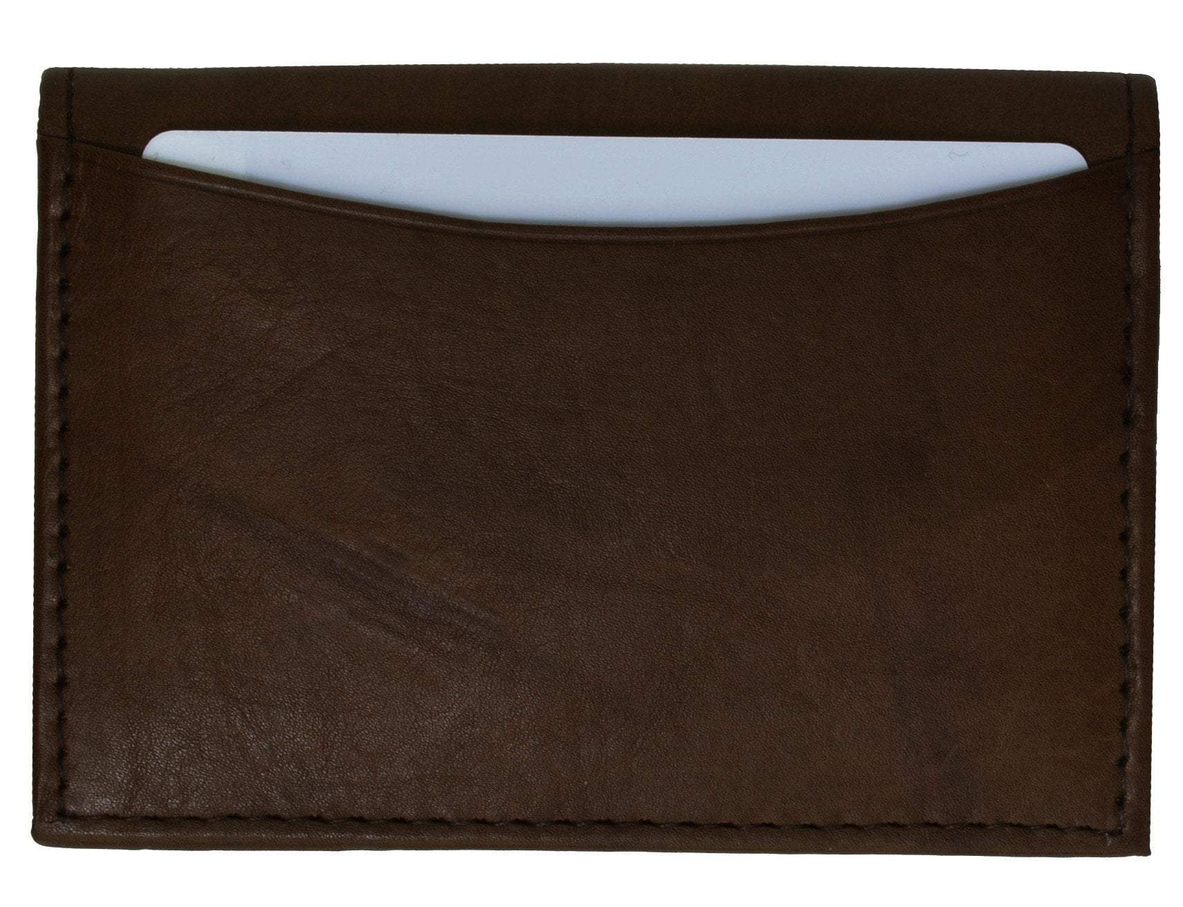 mens card case leather