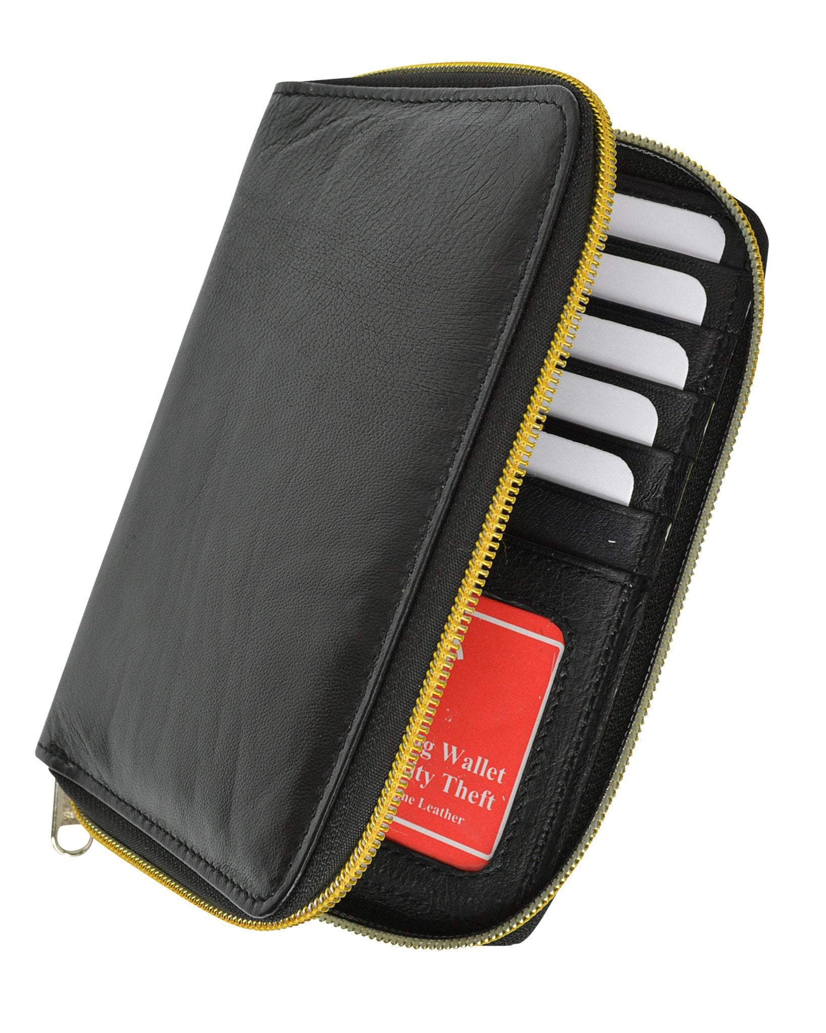 checkbook wallet mens rfid