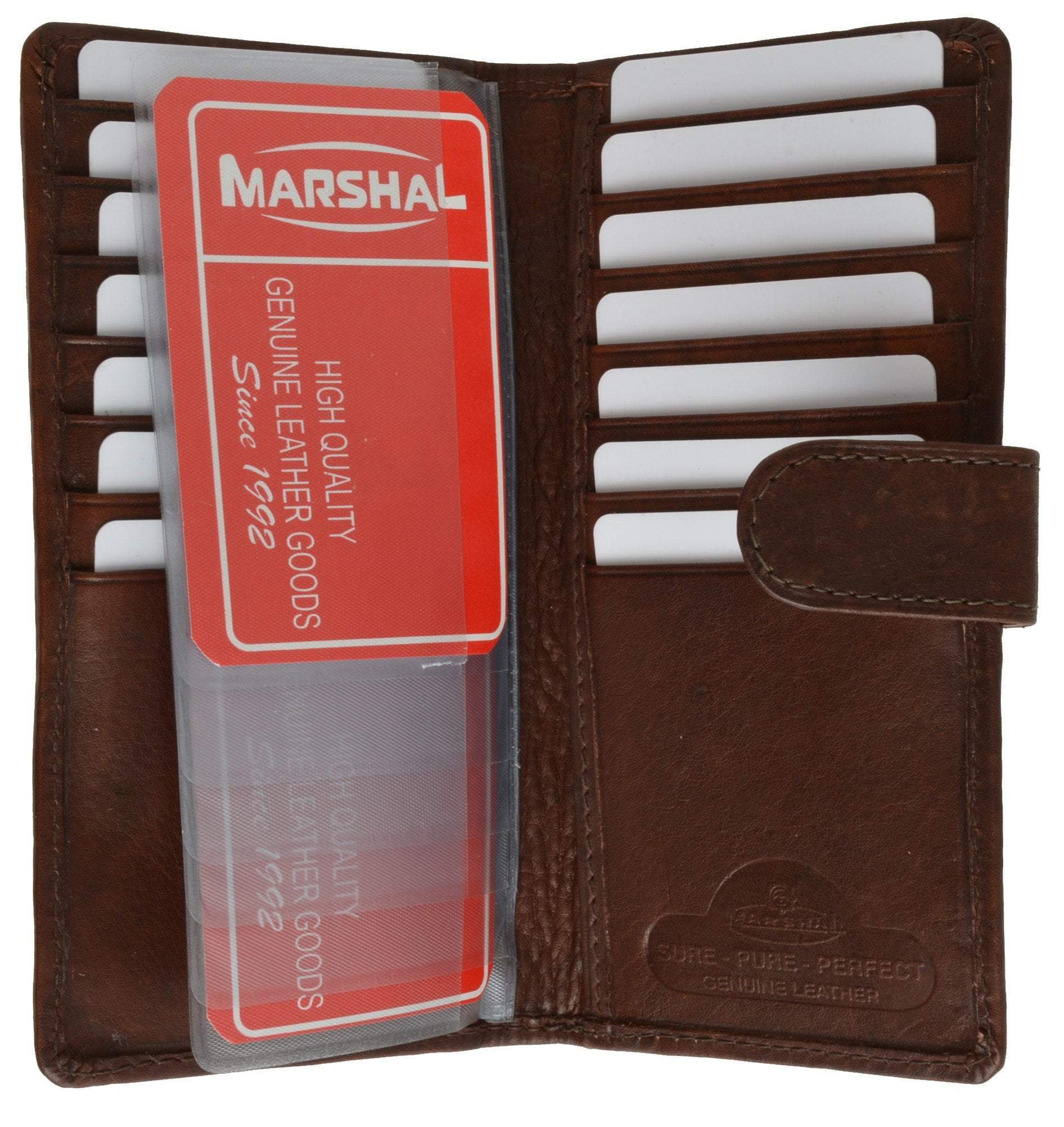 leather checkbook covers with credit card slots