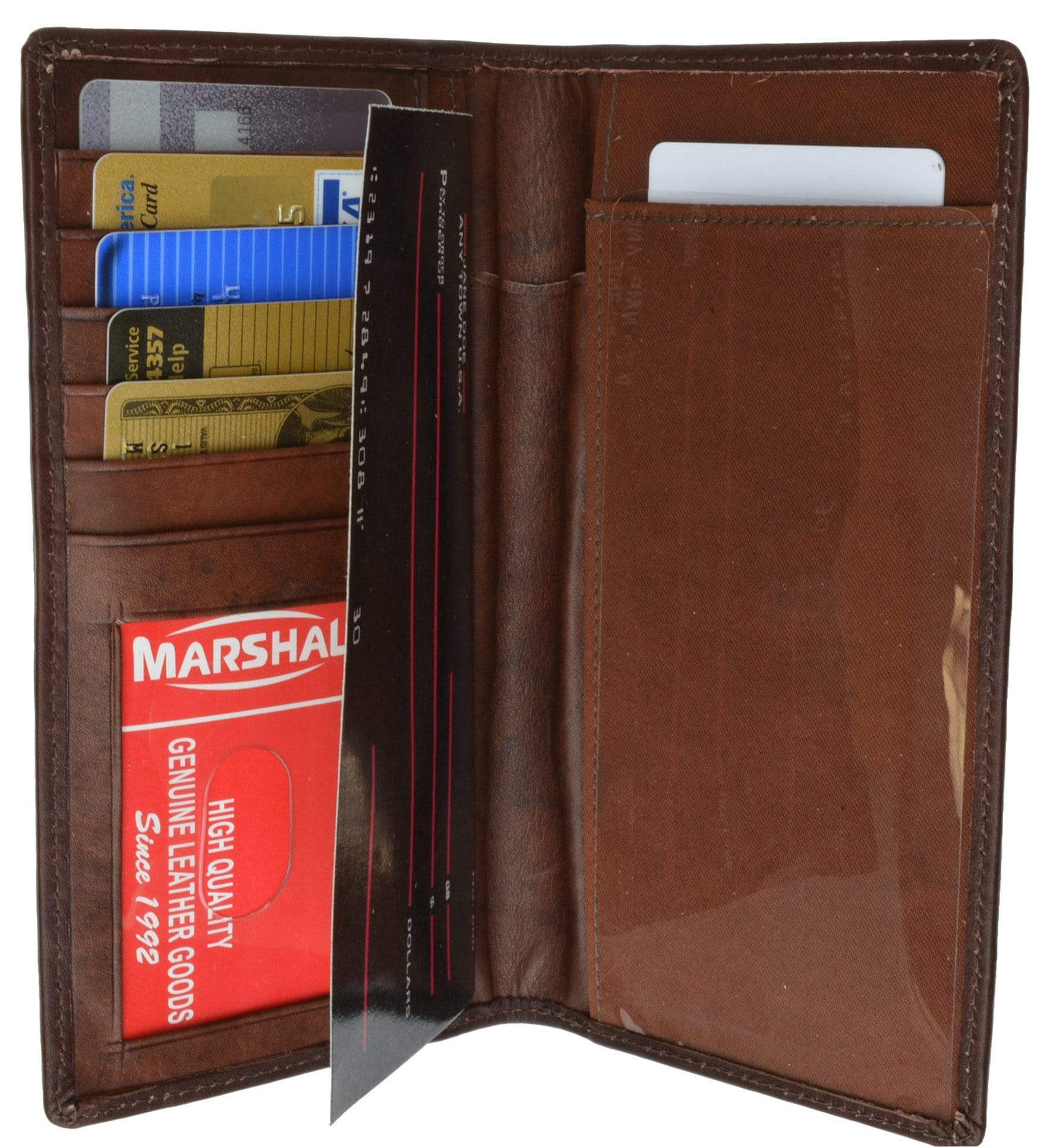 leather checkbook holder