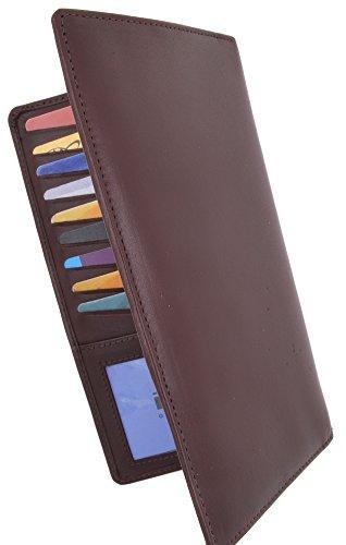 mens leather credit card case