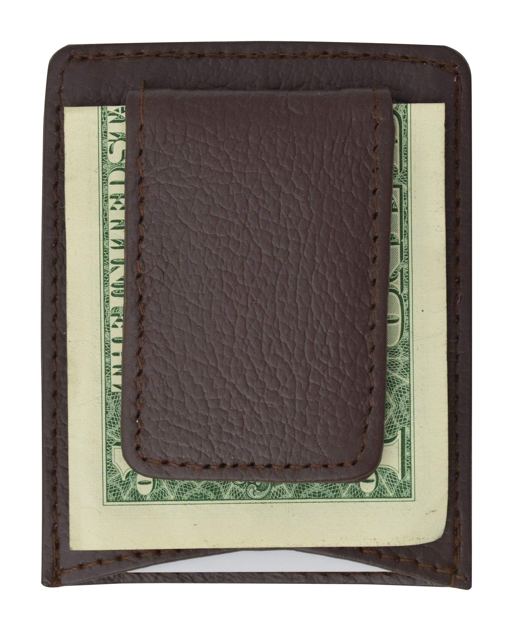 leather money clips with credit card holder