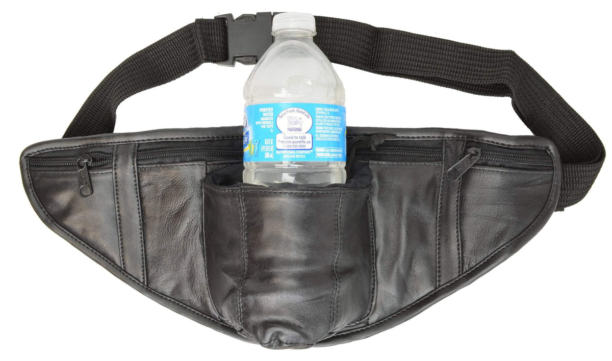 Multiple Pocket Waist bag Fanny Pack with Water Bottle Holder for ...