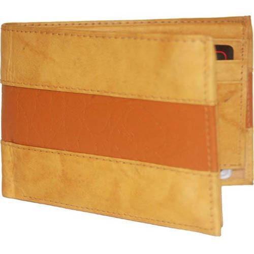 Special Series Genuine Leather Mens Double Flap Up 4 ID Windows Bifold Wallet 5532 CF | menswallet