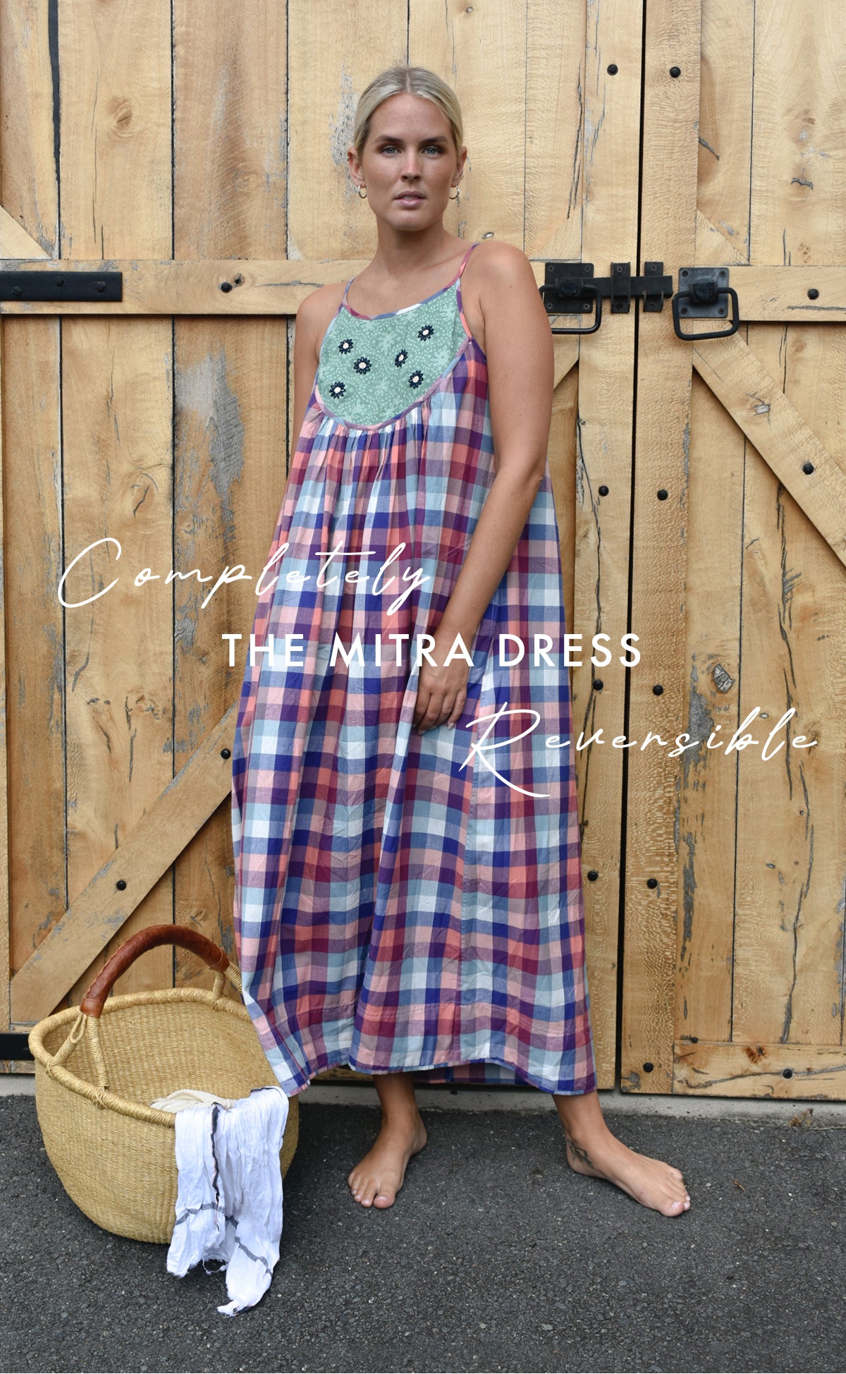 Completely reversible - the Mitra dress