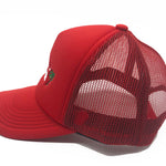 The Ode South Carolina  Palmetto Trucker Hat- Red