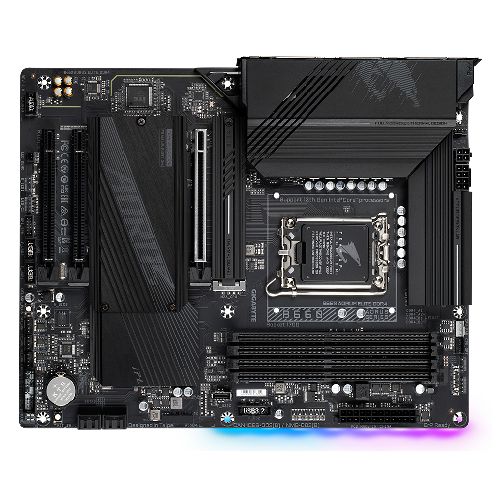 Gigabyte B660 AORUS ELITE AX Memory Configuration