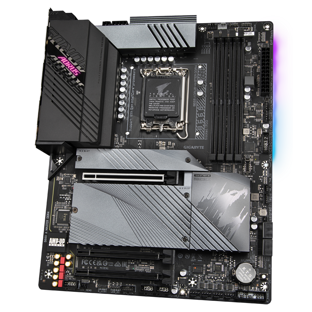 Gigabyte B660 AORUS MASTER Memory Configuration