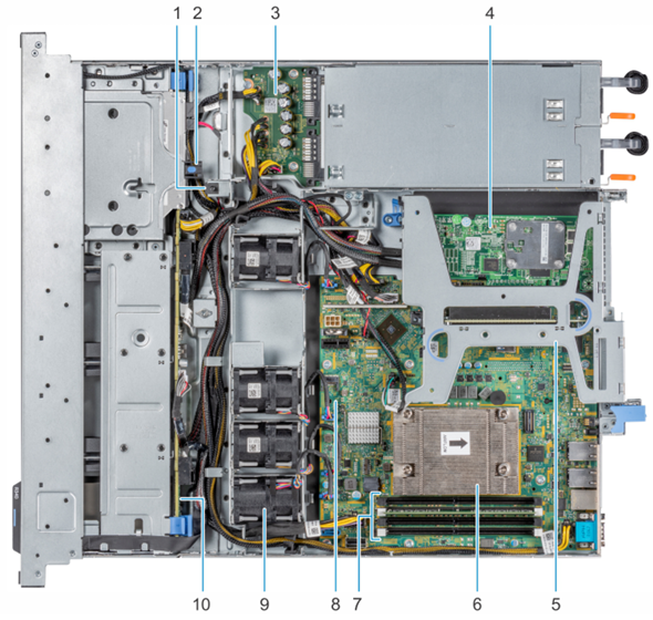 R340 Memory RAM upgrade motherboard image