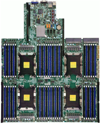 SuperMicro X11QPH+ motherboard RAM