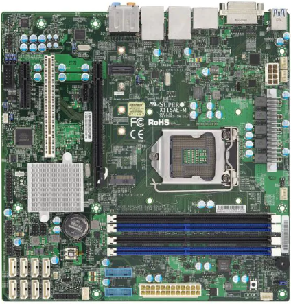 SuperMicro X11SAE-M motherboard RAM
