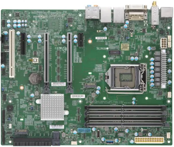 SuperMicro X11SCA-W motherboard RAM