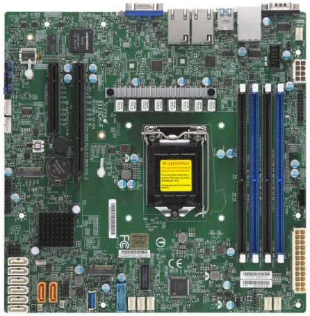 SuperMicro X11SCH-F motherboard RAM