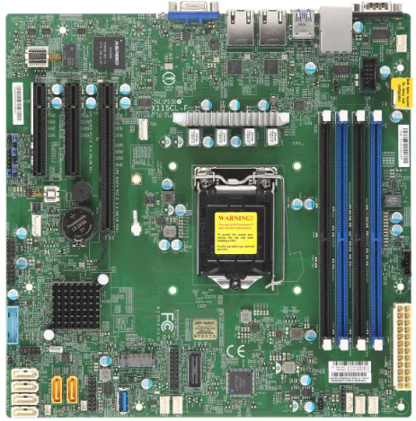 SuperMicro X11SCL-F motherboard RAM