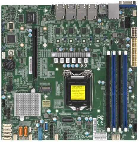 SuperMicro X11SCL-LN4F motherboard RAM