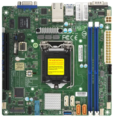 SuperMicro X11SCL-iF motherboard RAM