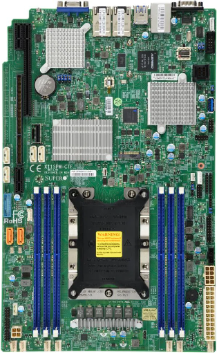 SuperMicro X11SPW-CTF motherboard RAM