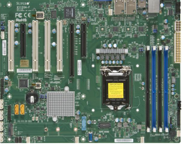 SuperMicro X11SSA-F motherboard RAM