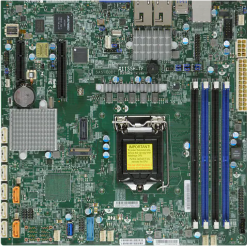 SuperMicro X11SSH-TF motherboard RAM