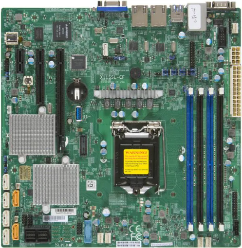 SuperMicro X11SSL-CF motherboard RAM