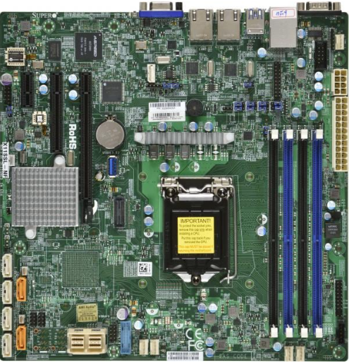 SuperMicro X11SSL-nF motherboard RAM