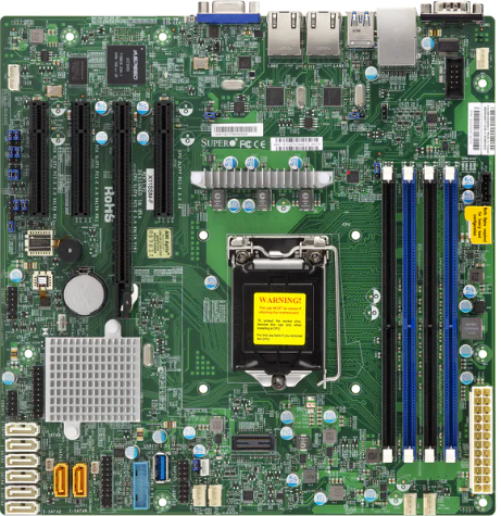 SuperMicro X11SSM-F motherboard RAM