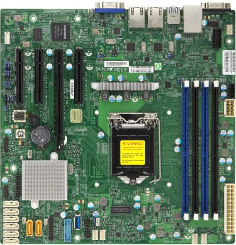 SuperMicro X11SSM motherboard RAM