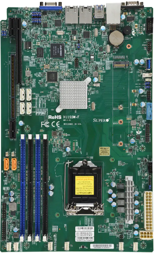 SuperMicro X11SSW-F motherboard RAM
