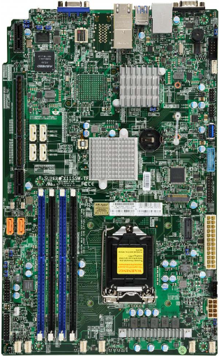 SuperMicro X11SSW-TF motherboard RAM