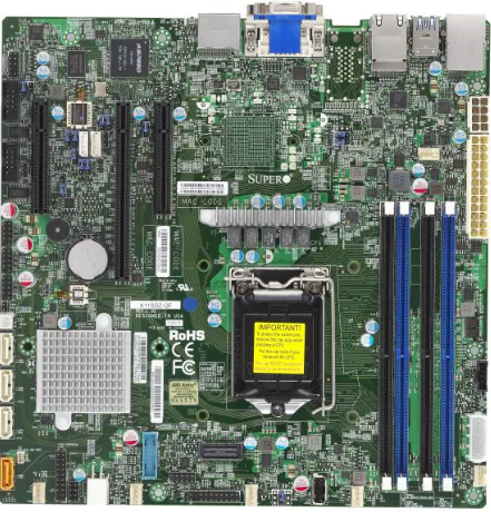 SuperMicro X11SSZ-QF motherboard RAM