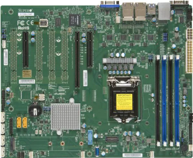 SuperMicro X11SSi-LN4F motherboard RAM