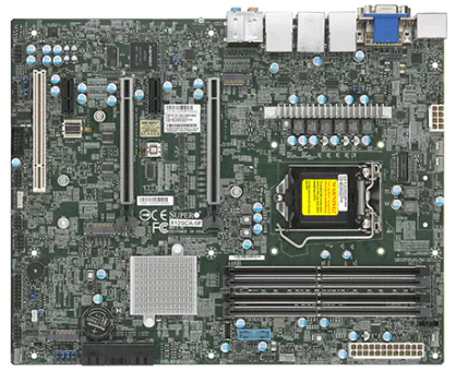 SuperMicro X12SCA-5F motherboard RAM