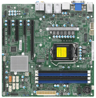SuperMicro X12SCQ motherboard RAM