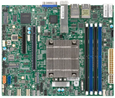 SuperMicro X12SDV-10C-SP6F motherboard RAM