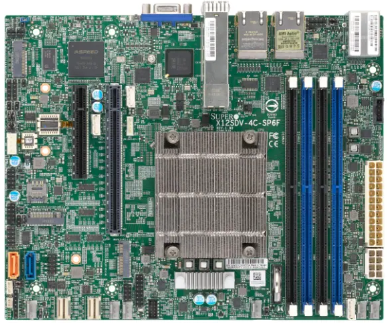 SuperMicro X12SDV-4C-SP6F motherboard RAM