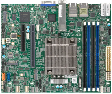 SuperMicro X12SDV-8C-SP6F motherboard RAM