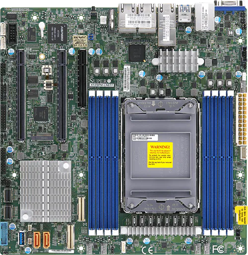 SuperMicro X12SPM-LN6TF motherboard RAM