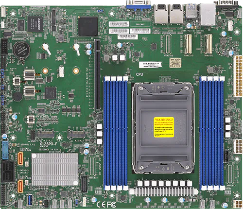 SuperMicro X12SPO-F motherboard RAM