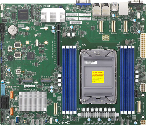 SuperMicro X12SPO-NTF motherboard RAM