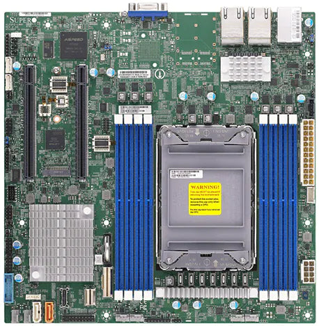 SuperMicro X12SPZ-LN4F motherboard RAM