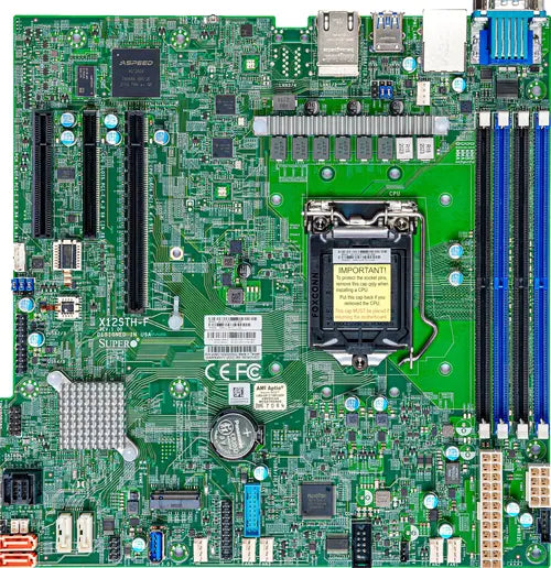 SuperMicro X12STH-F motherboard RAM