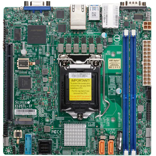 SuperMicro X12STL-IF motherboard RAM