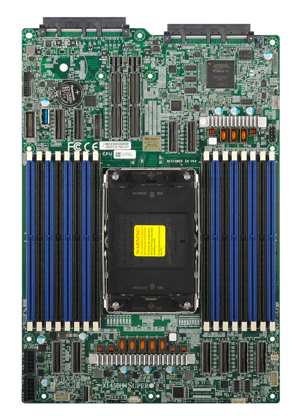 Supermicro X14SBHM memory and motherboard