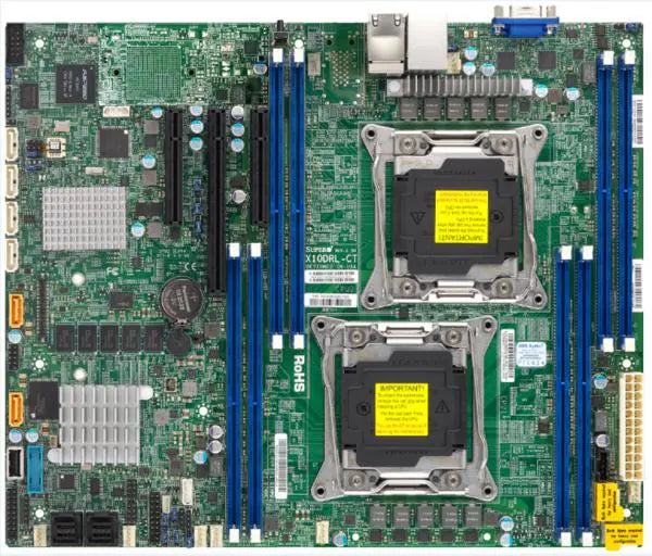 Supermicro X10DRL-C memory and motherboard