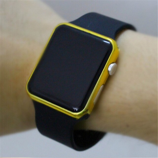 metal led watch