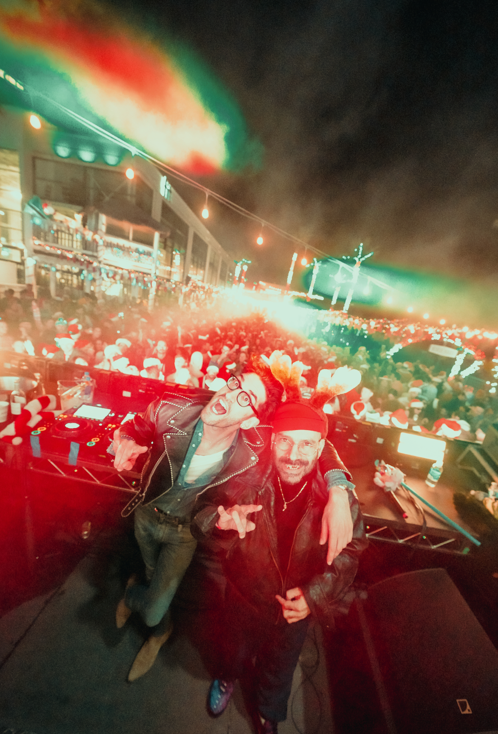 chromeo santacon almost nakey belmont park