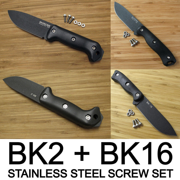 Ka Bar Becker Bk16 Bk2 Survival Knife Upgrade Mod Stainless Steel Xxxadrenalinxxx