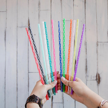 Glitter Reusable Straws, Pink Glitter Reusable Straw, Gold Glitter Straw,  11in Straw, Tumbler Straws, Glam Reusables Straw 