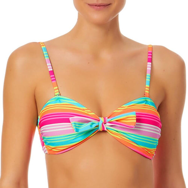 No Boundaries Juniors' Cartagena Tricot Stripe High Rise Bikini Bottom –  Eccentric Mall